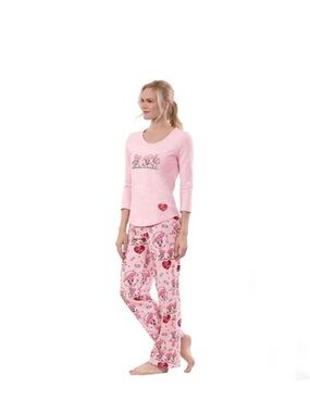 Women’s Pajamagram 100% Cotton “I Love Lucy Set  Size Small